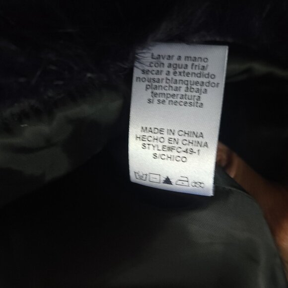 FATE The Label Faux Fur Vest Small NWT - Picture 8 of 8